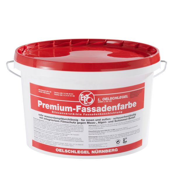 Premium Fassadenfarbe